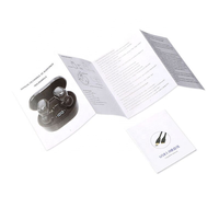 Service d'impression OEM A1 A2 A3 A4 A5 A6 Manuel de pliage personnalisé Dépliants 2 3 4 plis Dépliant Brochure à trois volets pour les entreprises