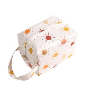 Sac <span class=keywords><strong>de</strong></span> <span class=keywords><strong>plage</strong></span> portable en polyester écologique imperméable pour le maquillage, les sous-vêtements, les couches - Product Image 5