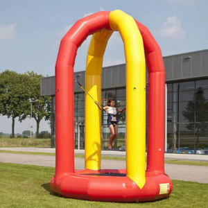 <span class=keywords><strong>Trampoline</strong></span> gonflable de saut à l'élastique pour enfants avec souffleur, en PVC, taille du cadre 8 pieds, pour usage commercial et domestique - Product Image 5