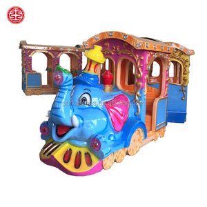 Vendita di Fabbrica: Trenino Elettrico a Forma di Elefante per Parchi Divertimento e Zoo, con Binari - Product Image 4