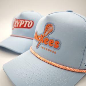 New Fashion 5-Panel Sporty Golf Hats Adjustable Low MOQ Custom Sports <b>Baseball</b> <b>Cap</b> Leopard Laser Cut Hole Design Your Own Logo - Product Image 4