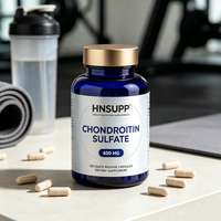 Capsules de sulfate de chondroïtine directement de l'usine, 120 capsules, fabricant de compléments alimentaires OEM ODM en marque privée