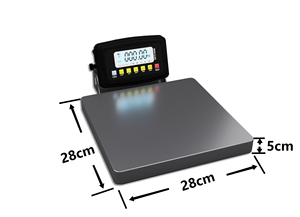 स्वचालित 6v3a बैटरी सुपरमार्केट किसान पोर्ट इलेक्ट्रॉनिक वजन सूचक डिजिटल सूचक गतिशील संकेतक - Product Image 4