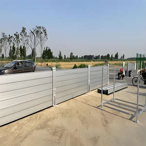 Paslanmaz çelik ve alüminyum alaşımlı trafik bariyerleri ile su geçirmez mühendislik taşkın dayanıklı özel duvar ürün tipi - Product Image 5