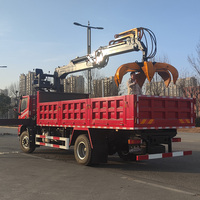 Grue de camion à grappin pour ferraille, capacité de levage 4500 kg, en acier, en promotion