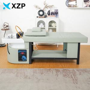 Mobilier et équipement pour salons de beauté et coiffure - Lit de lavage japonais pour spa capillaire - Lit de massage et de lavage pour salon de beauté - Product Image 3