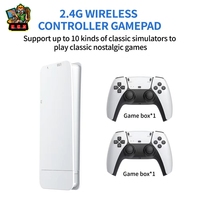 Stick de jeu vidéo M15 4K 64G 20000+ jeux rétro Console de jeu vidéo portable Manettes de jeu sans fil Jeux HD Consola