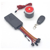 Alarma con Sirena para Auto 4G 2G, Bloqueo para Motocicleta, Control Remoto para Vehículo, Rastreador GPS 4G con Función de Apagado Remoto del Auto