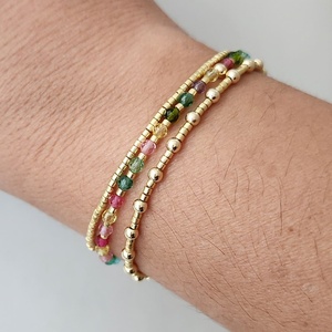 Bracelets et Joncs Tendance en Perles de Cristal Faites à la Main, Vente en Gros, Bracelet Miyuki pour Femme - Nouveauté Très Demandée - Product Image 1