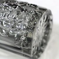 Nordische Luxus Moderne Pfingstrosen Transparente Glasvase Umweltfreundlich Handgefertigt für Wohnzimmer Esstisch Hochzeit Kreativ