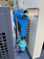 Compresor de Aire Industrial 4 en 1 PM VSD de 15KW 20HP, Compresor de Aire de Tornillo Rotativo, Compresor de Aire de 8 Bar, 10 Bar, 12 Bar