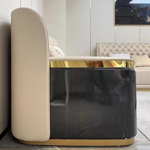 Divano da salotto di lusso classico 3 posti dell'hotel - Product Image 5