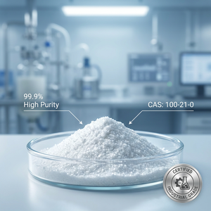 Acide Téréphtalique Purifié Haute Pureté 99,9% PTA CAS N° 100-21-0 C8H6O4 Poudre Blanche Fournisseur Grossiste - Product Image 1