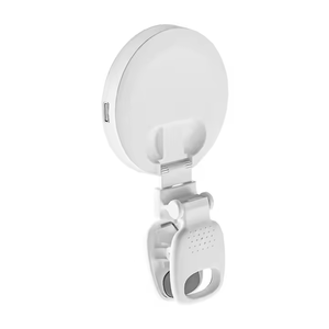 Fotografía de teléfono móvil Transmisión en vivo Belleza Luz de relleno Portátil Mini <span class=keywords><strong>Moonlight</strong></span> Espejo Circular LED Luz de bolsillo con clip - Product Image 2