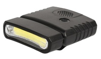 Faro delantero COB para pesca nocturna, linterna de cabeza con Clip