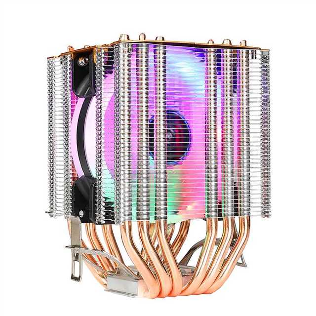 Factory Price High Quality LGA 17001200 Cool Storm CPU Cooler with 3 Fans Quiet 1700 1150 1151 1155 for Motherboard