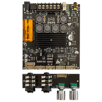 WUZHI AUDIO ZK-AM100F Type de plomb KTV Microphone et Audio Machine tout-en-un Module amplificateur de haut-parleur 2.1 canaux Module de son
