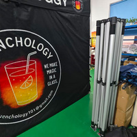Tentes d'extérieur pliables, tentes commerciales, tentes professionnelles, gazebo sur mesure, auvent publicitaire ignifuge pour stand alimentaire, marché de rue