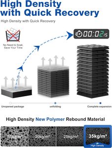 2025 New tường gạch Acoustic Bảng điều chỉnh bọt chống cháy cách âm acoustic bọt - Product Image 3