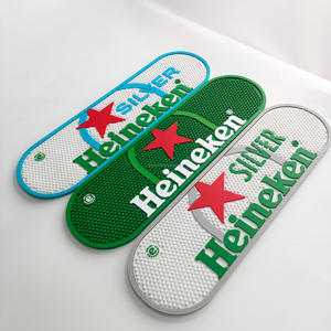 Tapete de Barra de PVC Personalizado de Fábrica, Alfombrilla Antideslizante Multifuncional, Tapete para Barra de Bar y Posavasos para Café - Product Image 3