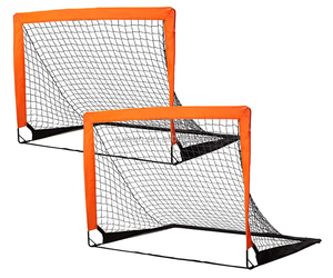 Portería <span class=keywords><strong>de</strong></span> fútbol plegable emergente más vendida para niños Portería estilo tren para diversión <span class=keywords><strong>de</strong></span> fútbol infantil - Product Image 1