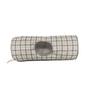 Túnel interactivo para mascotas de juego Diario para gatos y perros, tela de poliéster ecológica a cuadros, animales pequeños, fácil de abrir y doblar, juguete para perros y gatos - Product Image 2