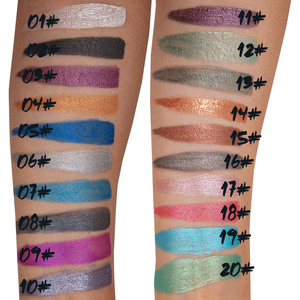 Stylo Fard à Paupières Liquide <span class=keywords><strong>Brillant</strong></span> TFT, Paillettes Nacrées, Éclaircissant, Longue Durée, Étanche, Haute Brillance, 20 Couleurs - Product Image 3