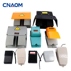 फैक्टरी प्रत्यक्ष बिक्री FS-1 फुट पेडल स्विच प्लास्टिक/लोहे के शेल 1no + 1nc स्वयं-पुनर्निर्धारण चांदी संपर्क बिंदु - Product Image 5