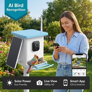 Produits Tendances 2026 Distributeur Automatique Intelligent pour Animaux de Compagnie avec <span class=keywords><strong>Rappel</strong></span> de Repas, Étanche IP67, Double Bol, Plastique Durable, Batterie de Secours - Product Image 6