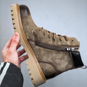 Bottes de randonnée rétro d'hiver les plus vendues, antidérapantes, respirantes, unisexes, chaussures décontractées sur mesure, semelle extérieure en caoutchouc épais - Product Image 2