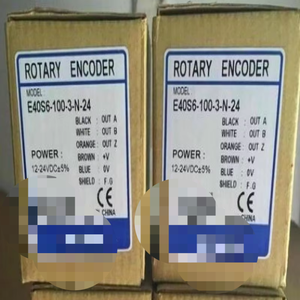 1ชิ้นตัวเข้ารหัส E40S6-100-3-N-wbr24ใหม่ต้นฉบับระบบอัตโนมัติในอุตสาหกรรม PLC ควบคุมการเขียนโปรแกรม PLC เฉพาะ - Product Image 1