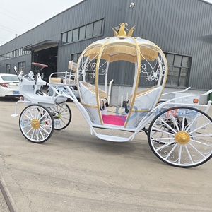 Nouvelle Conception de Carrosse de Mariage Cendrillon, Carrosse Électrique de Princesse, Carrosse Citrouille Cendrillon, Transport Spécial - Product Image 3