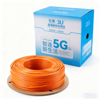 Cable de red Cat6 de alta calidad Cable de red de Categoría 6 Cable Ethernet de red Lan Cca Bc 1000Ft Canadá