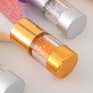 Pinceau à poussière pour manucure diamantée colorée, en fibres synthétiques, brosse de nettoyage en plastique pour maquillage, marque privée - Product Image 5