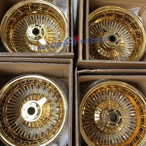 13X5.<span class=keywords><strong>5</strong></span> 13x7 14X6 Chrome roue Lowider blanc mur pneu fil roue 5x114.3 jantes 100 /72 Spoke13 <span class=keywords><strong>pouces</strong></span> jantes a parlé fil roues - Product Image 5