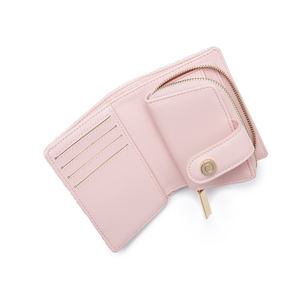 <strong>Small</strong> Tweed Spring and Summer Women Wallet <strong>Zip</strong> <strong>Around</strong> Card Slot With Snap Pocket OEM ODM Manufacturer Cute Ladies Coin <strong>Purse</strong> - Product Image 5