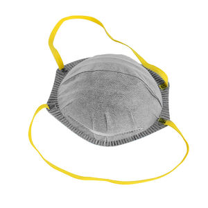 Ready Ship 10er Pack China FFP2 Cup Gesichts maske Grau Aktivkohle Geruch Nebel frei Nasen abdeckung Atmungs merkmale Komfortabler Kopf - Product Image 3