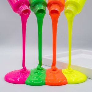 Vernice Fluorescente Neon 150ml Non Tossica e Sicura, Liquido UV Luminoso per Giochi di Verniciatura all'Aperto - Product Image 5