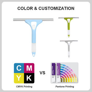 Limpiador de escurridor de ventana de <span class=keywords><strong>coche</strong></span> con mango de plástico más vendido, limpiaparabrisas de ducha y escurridor de ventana de botella - Product Image 3