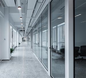 Parete divisoria dell'ufficio di progettazione moderna ultime pareti di vetro temperato per uso interno del magazzino dell'ufficio - Product Image 6