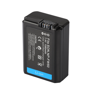 Batterie numérique lithium-ion rechargeable 7.4v 1500mAh NP-FW50 pour <span class=keywords><strong>Sony</strong></span> <span class=keywords><strong>A5000</strong></span> A6000 - Product Image 2