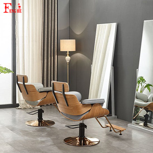 Chaise de barbier noire, chaises de barbier pour hommes, chaise de barbier professionnelle - Product Image 5