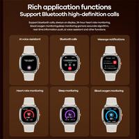 Montre Connectée Sport Remax Ovale pour Femme, Suivi d'Activité Bluetooth, Montre Téléphone Intelligente IP68 Amoled Étanche