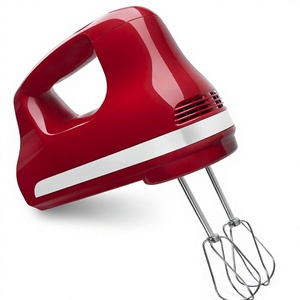 Batteur à main <span class=keywords><strong>KitchenAid</strong></span> 5 pour Power Speed - KHM512 Rouge Empire Plastique Capacité 5,3 L Compatible lave-vaisselle - Product Image 1
