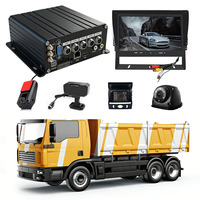 DVR mobile 4 canaux IA 4G WiFi GPS G-Sensor DMS avec alarme de fumée, d'appel et de survitesse, avertissement de collision frontale ADAS, garantie 1 an