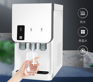Mini Purificador de Agua Manual Individual con Dispensador de Agua Fría y Caliente, Purificador de Agua Doméstico de Plástico con Soporte para Beber Directamente - Product Image 2