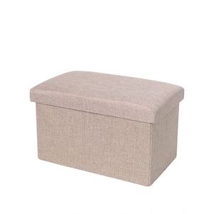 Storage Ottoman Cube <b>Foldable</b> Storage Boxes Footrest <b>Step</b> Stool Padded Seat for Dorm Living Room Foam Seat - Product Image 4