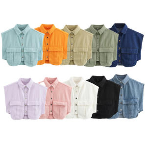 <span class=keywords><strong>เสื้อ</strong></span>กั๊กแฟชั่นฤดูใบไม้ผลิของ<span class=keywords><strong>ผู้หญิง</strong></span>2025<span class=keywords><strong>เสื้อ</strong></span>โปโล<span class=keywords><strong>แขน</strong></span><span class=keywords><strong>กุด</strong></span>ผ้ายีน<span class=keywords><strong>ส์</strong></span>10สีสไตล์ลำลอง<span class=keywords><strong>เสื้อ</strong></span>กล้ามเสื้อแจ็คเก็ต - Product Image 5