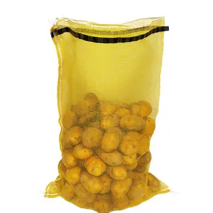 Pe L-Naai Gaas 2.5Kg 3Kg 7Kg Groentezak Mesh Eco-Vriendelijke Rode Aardappel Ui Brandhout Netzak