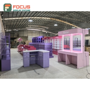 Upgrade Design Store Project Lockable Display Unit Full Service Makeup Store Interior Design - Product Image 4